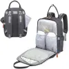 Cross-border best-selling folding mom bag, bed bag, multi-functional foldable mother and baby bag, waterproof large-capacity mom backpack Application Scenario